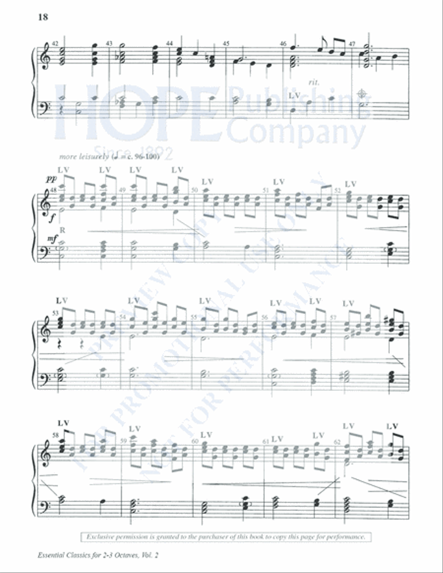 Essential Classics for 2-3 Octaves, Vol. 2 (Reproducible) Reproducible Packs scores gallery preview page 21