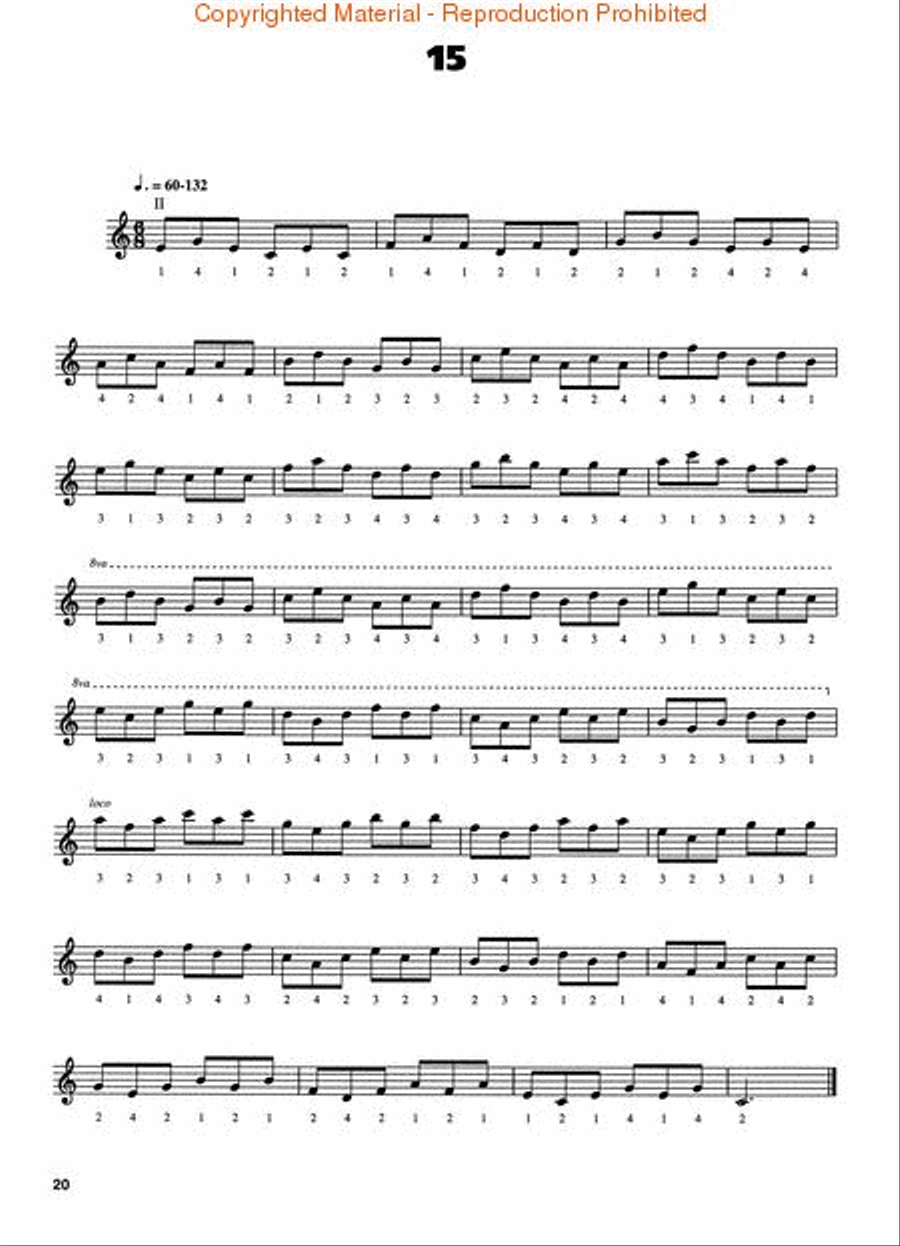 Guitar Hanon Guitar scores gallery preview page 4