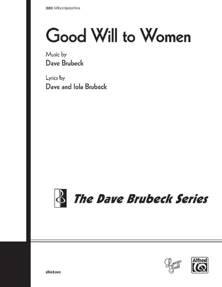 Good Will to Women (SATB)