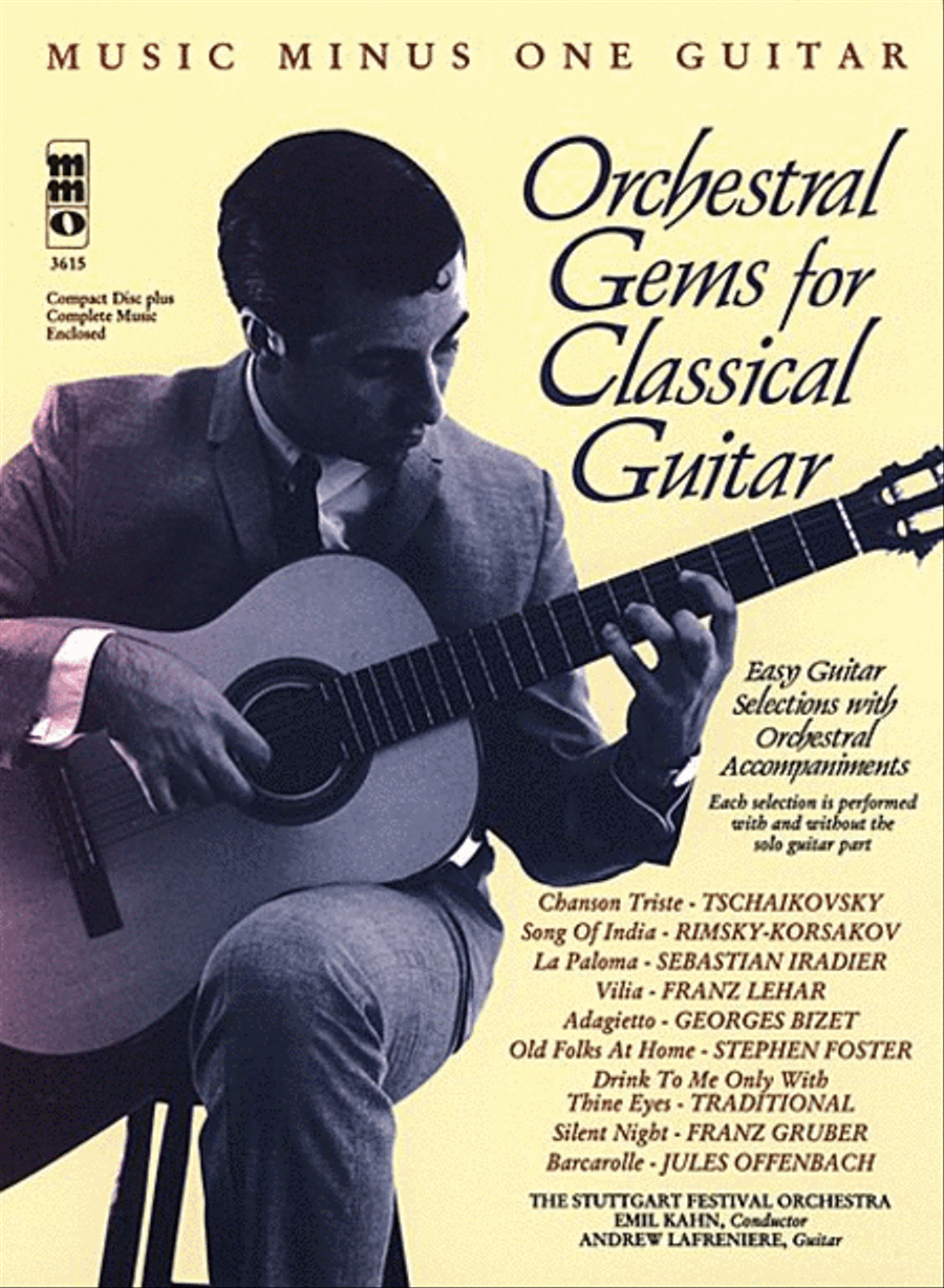 Orchestral Gems for Classical Guitar Acoustic Guitar scores gallery preview page 1