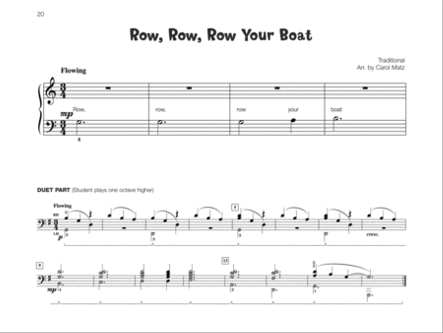 Famous & Fun Favorites, Book 1 Piano Method scores gallery preview page 6