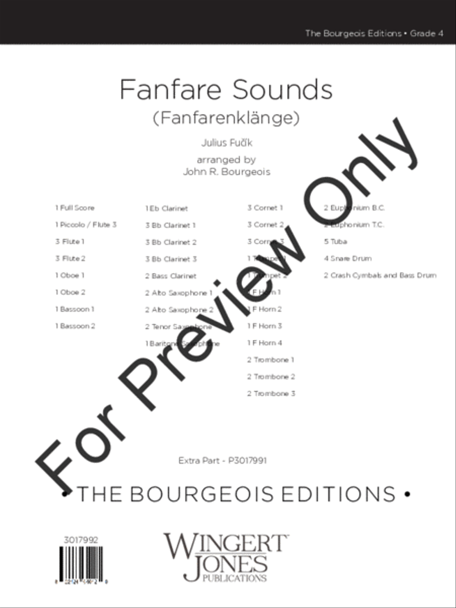 Fanfare Sounds Fanfare Sounds Concert Band scores gallery preview page 2