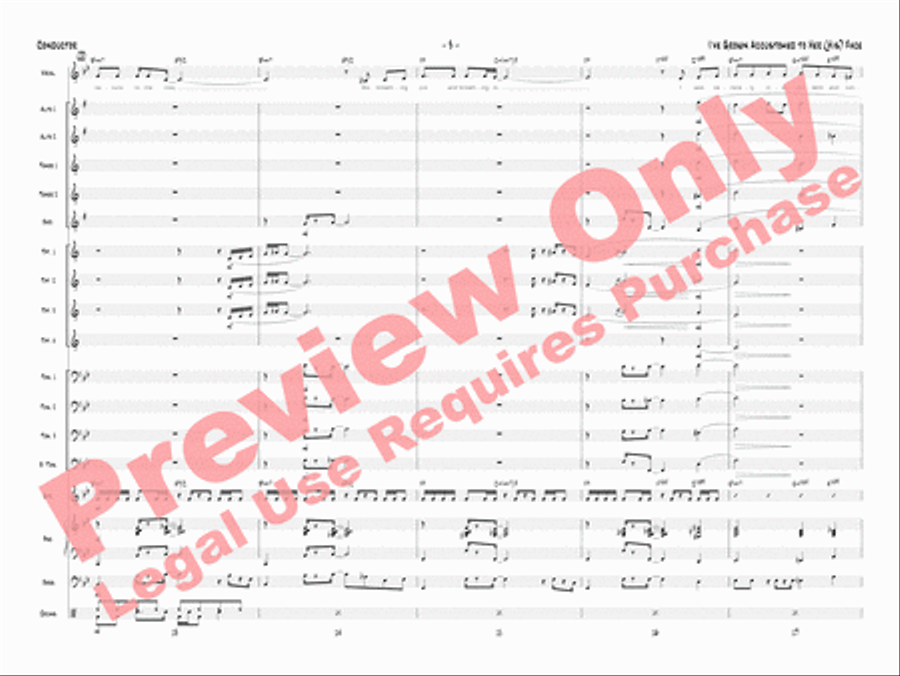 I've Grown Accustomed to Her (His) Face Jazz Ensemble scores gallery preview page 6
