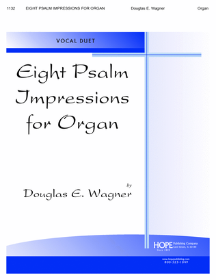 Book cover for Eight Psalm Impressions for Organ, Vol. I-Digital Download
