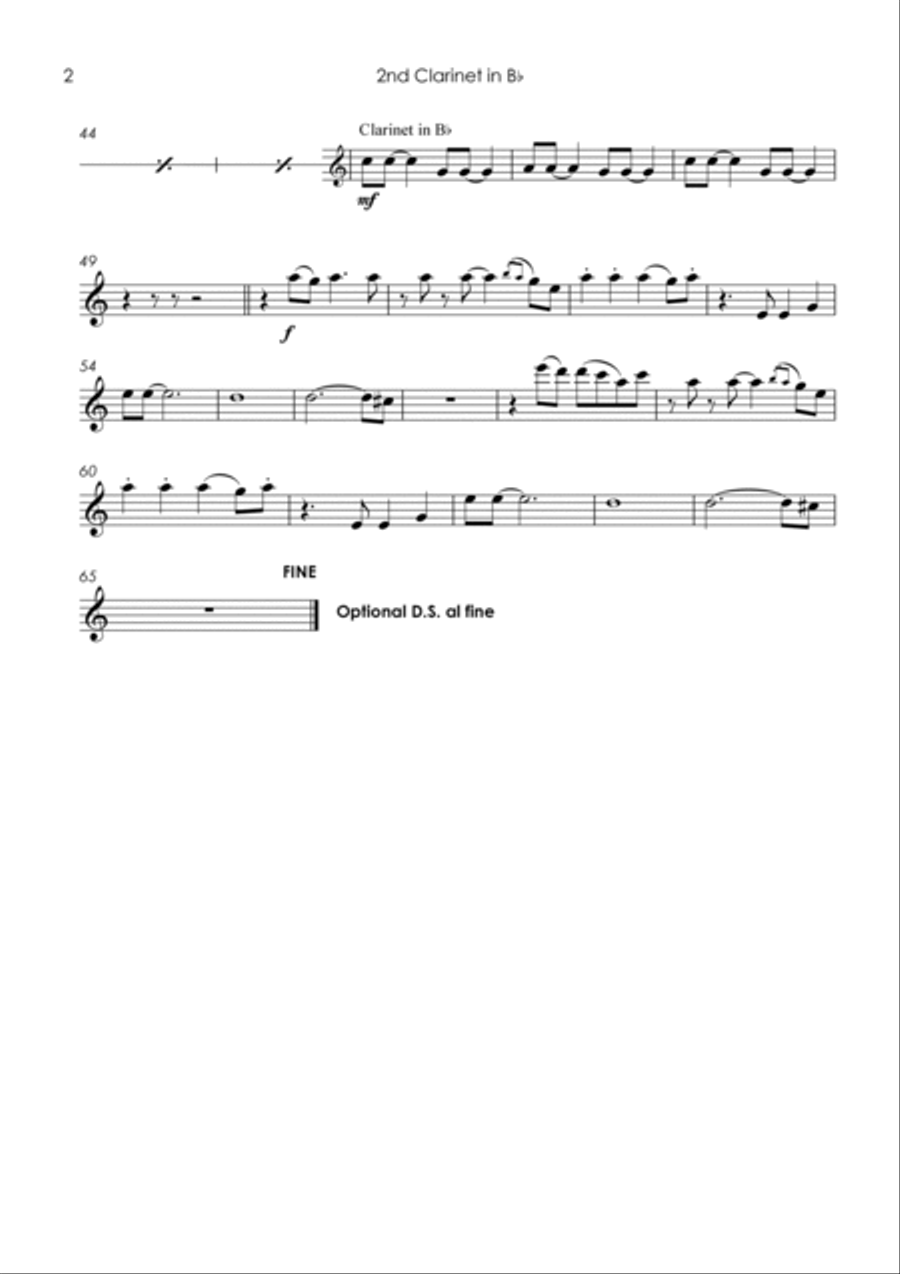 Happy Clarinet Quintet scores gallery preview page 6
