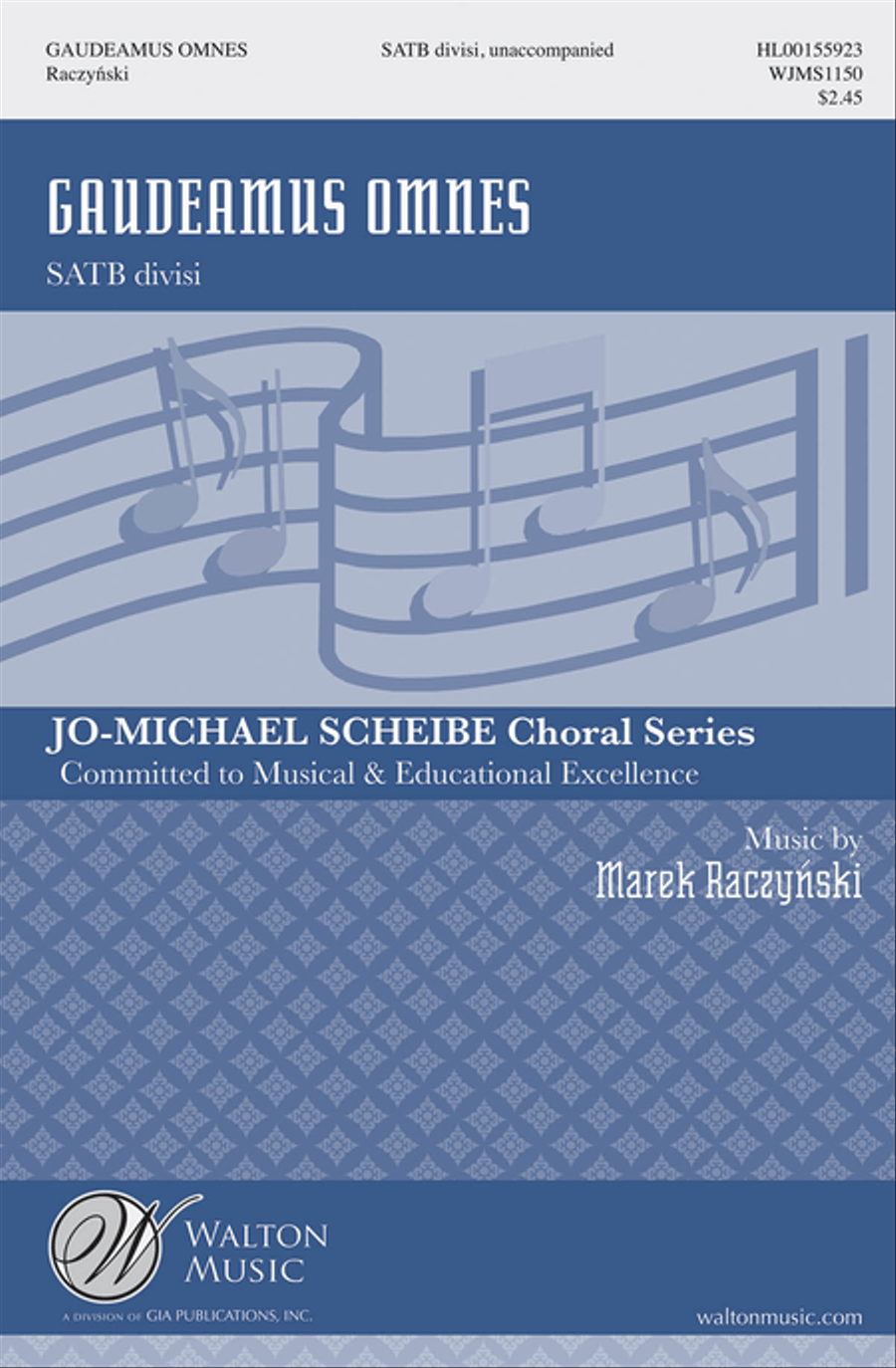 Gaudeamus omnes Gaudeamus omnes Divisi scores gallery preview page 1