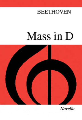 Book cover for Mass in D