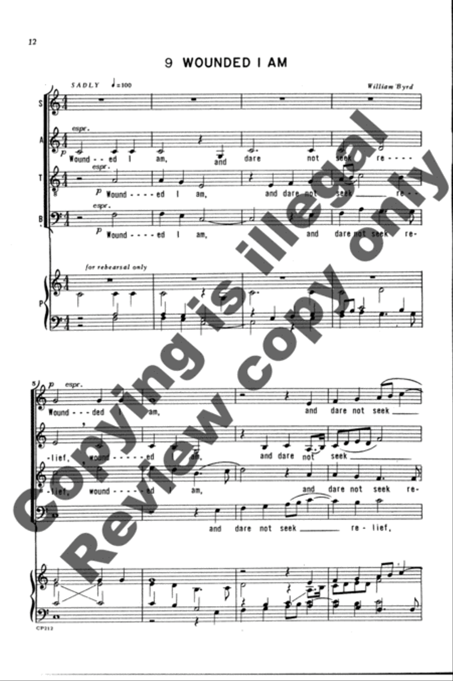 Her Majesty's Delight 4-Part scores gallery preview page 13
