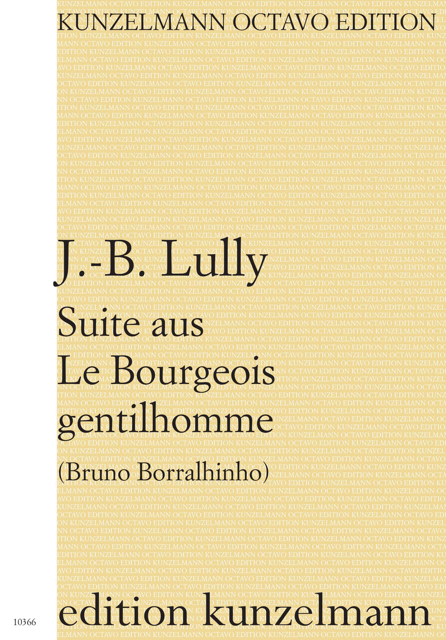 Suite from Le Bourgeois gentilhomme