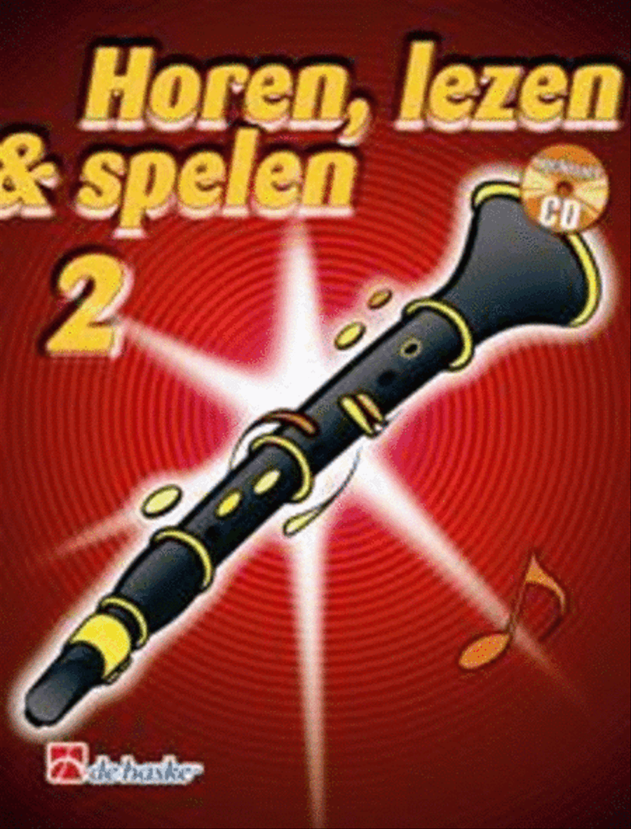 Horen Lezen & Spelen 2 klarinet Clarinet Solo scores gallery preview page 1
