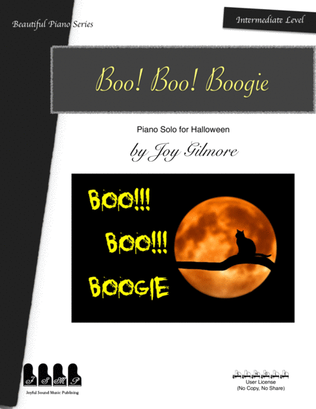 Boo! Boo! Boogie Piano Solo for Halloween