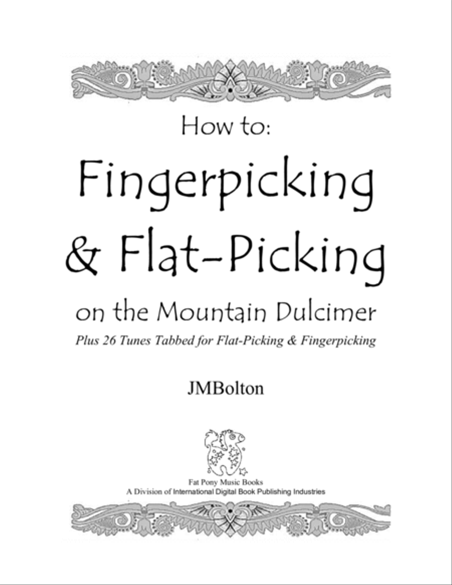 Flat-Picking and Finger-Picking on the Mountain Dulcimer Mountain Dulcimer scores gallery preview page 4