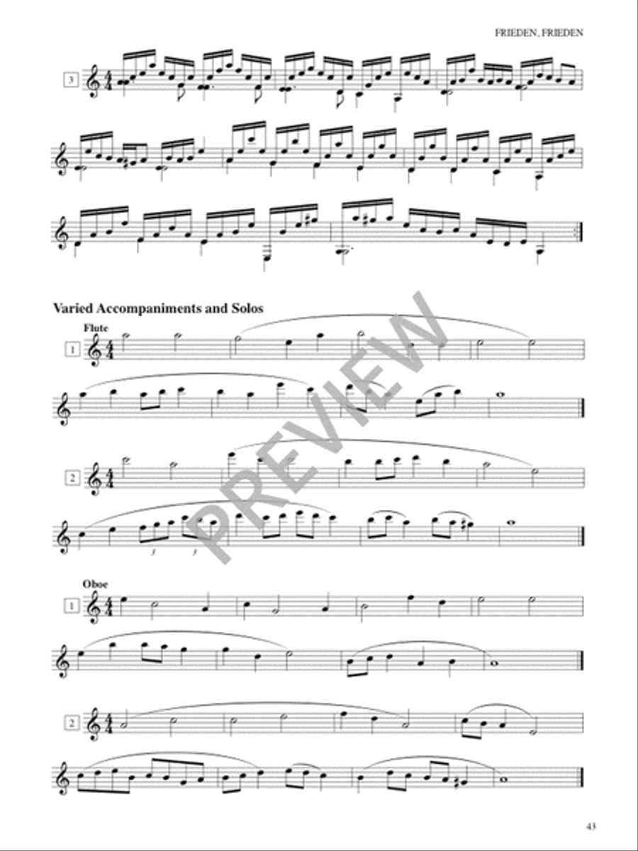 Christe Lux mundi - Instrument edition Guitar scores gallery preview page 45