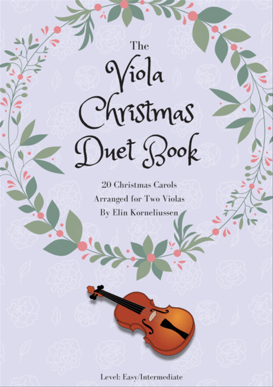 The Christmas Duet Book - 20 Christmas Carols For Two Violas String Duet scores gallery preview page 1