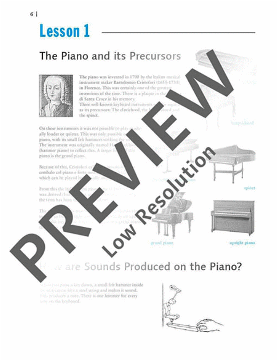 The Classical Piano Method - Method Book 1 Piano Method scores gallery preview page 3