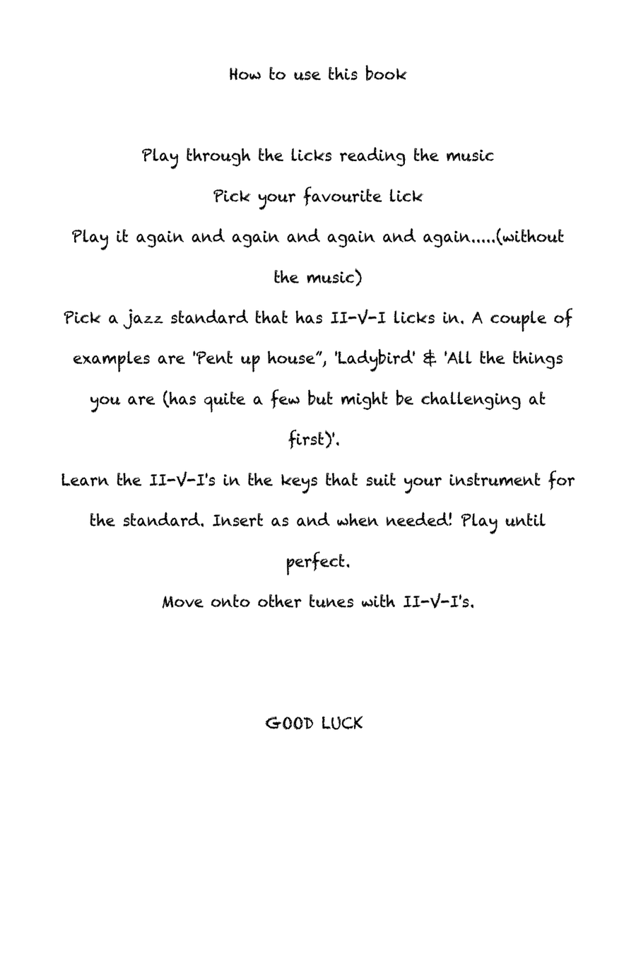 Jazz trumpet - 10 easy II-V-I licks Chet Baker in 12 keys B-Flat Trumpet scores gallery preview page 2
