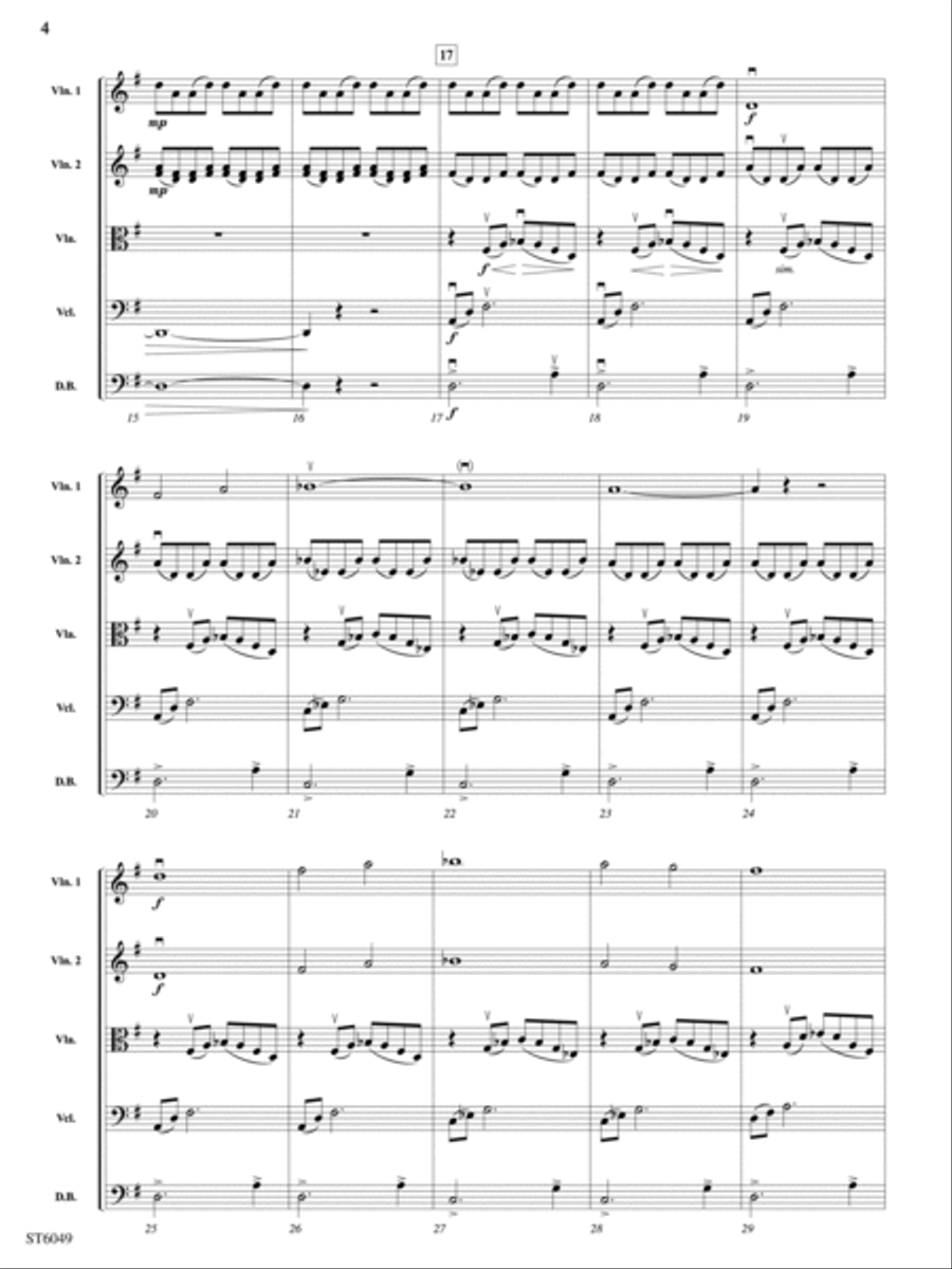 The Odyssey: Score String Orchestra scores gallery preview page 4