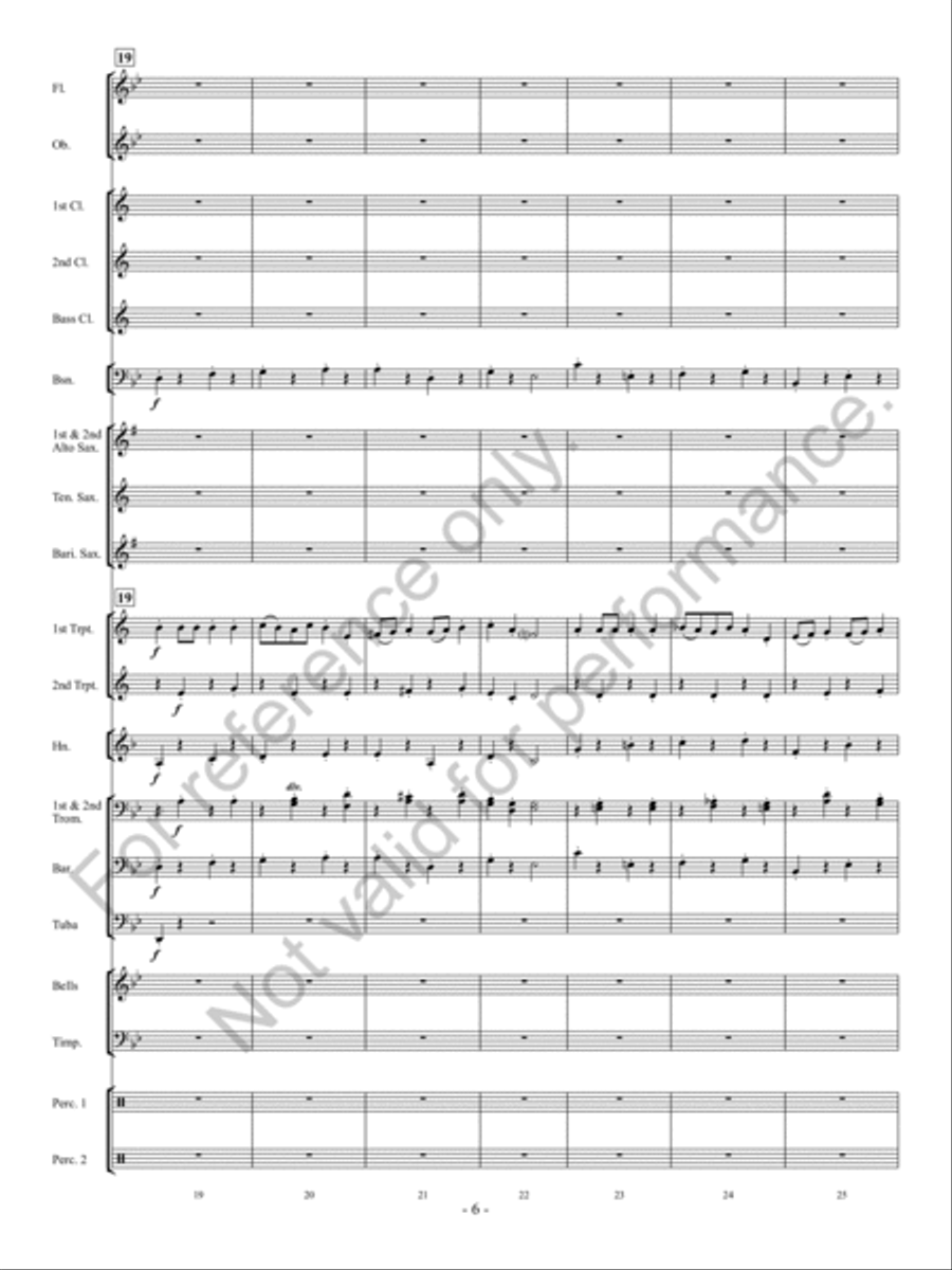 A Haunted Trilogy A Haunted Trilogy Concert Band scores gallery preview page 7