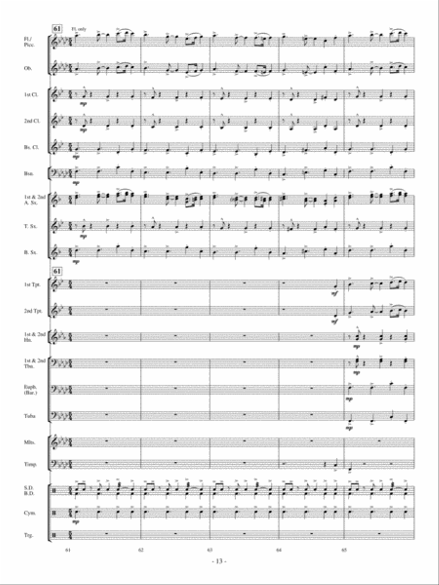 What Child Is This? Concert Band scores gallery preview page 12