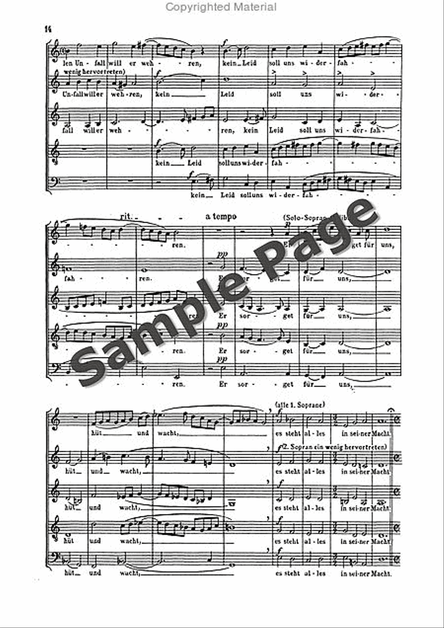 Liedmesse Choral Score SSATB scores gallery preview page 15