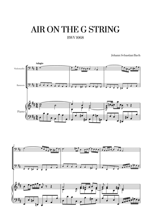 Johann Sebastian Bach - Air on the G String (for Cello and Bassoon)
