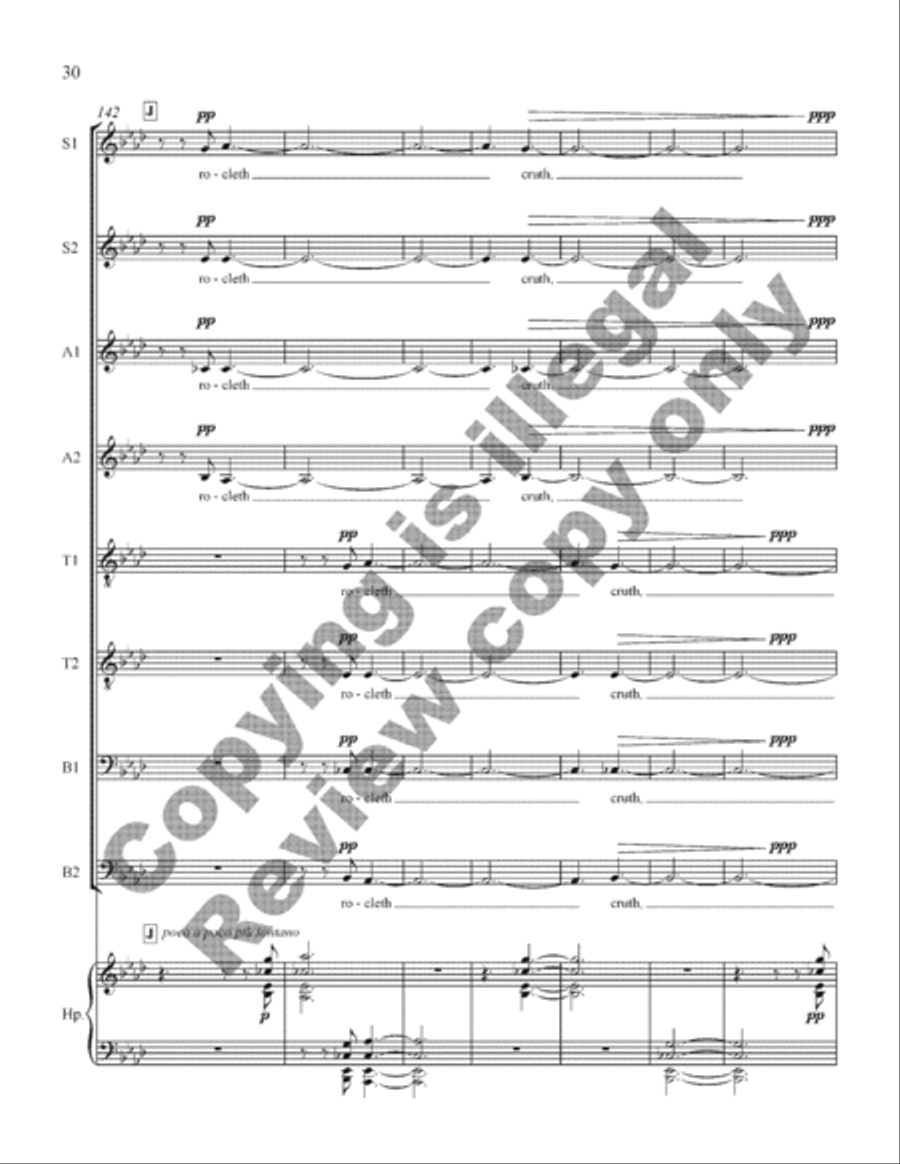 Scel lem duib SSAATTBB scores gallery preview page 30