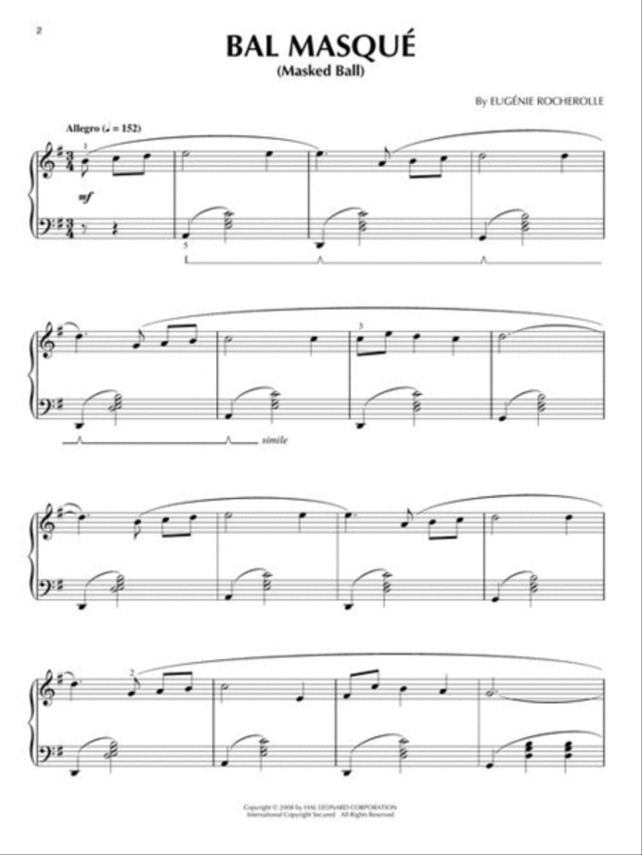 Valses Sentimentales Piano Solo scores gallery preview page 4