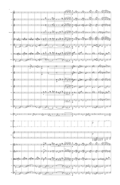 Symphony No.25 (Our Earth) 4.5.6 Score and parts