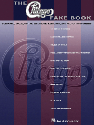 Book cover for The Chicago Fake Book