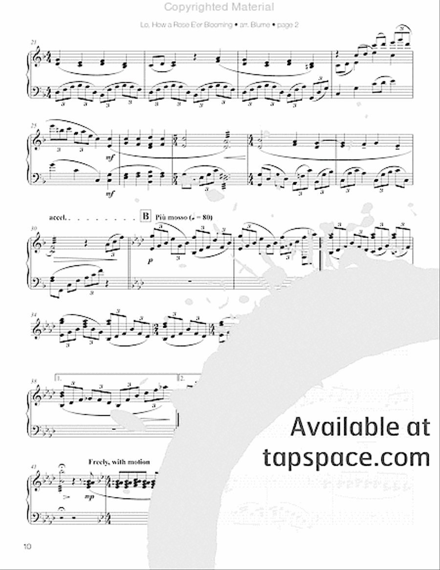 Winterludes Marimba scores gallery preview page 13