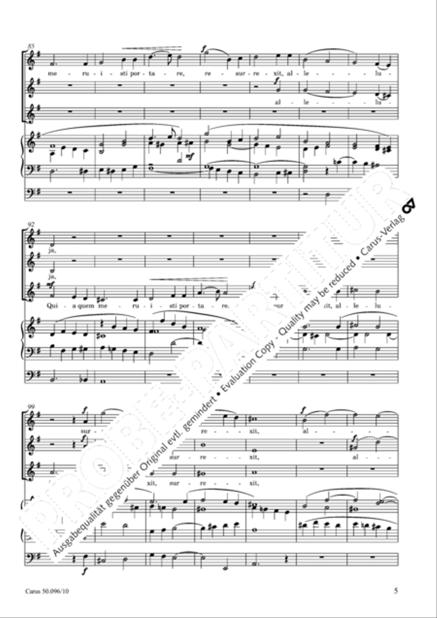 Regina coeli SSA scores gallery preview page 6