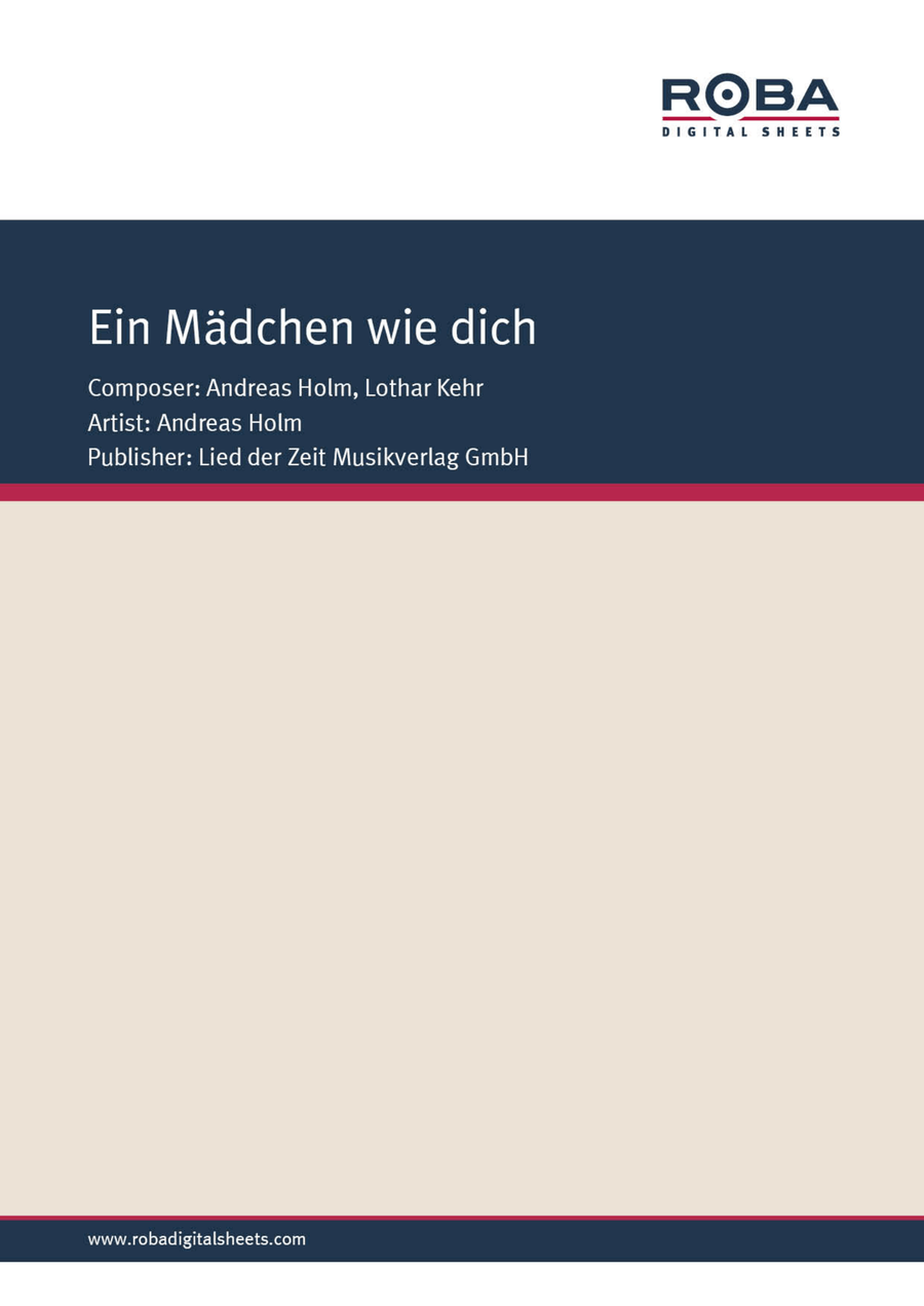 Ein Madchen wie dich