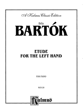 Book cover for Bartók: Etude for the Left Hand