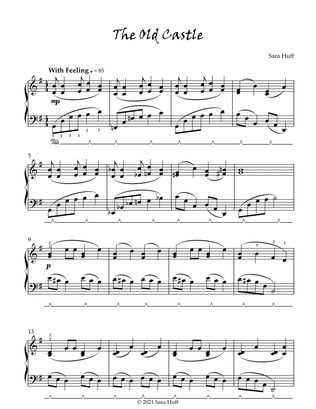 The Old Castle - Piano solo for intermediate level