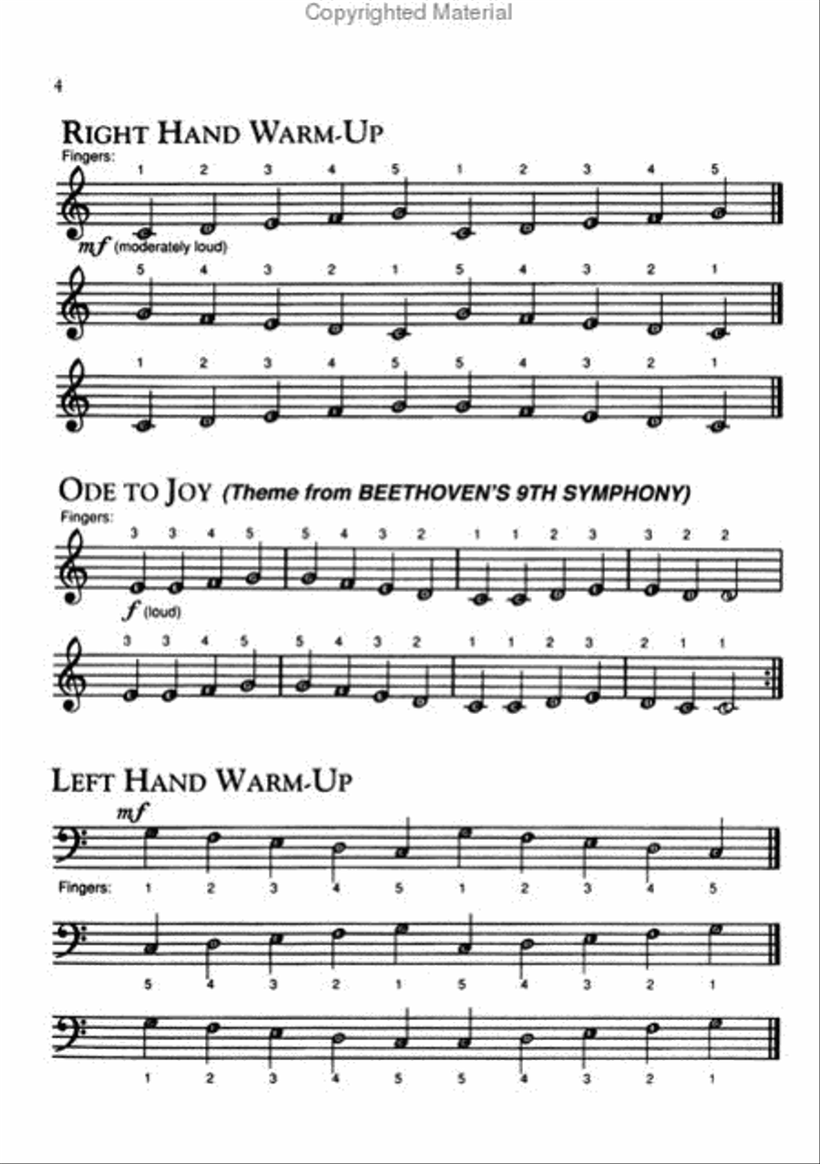 Alfred's Teach Yourself to Play Piano Piano Method scores gallery preview page 3