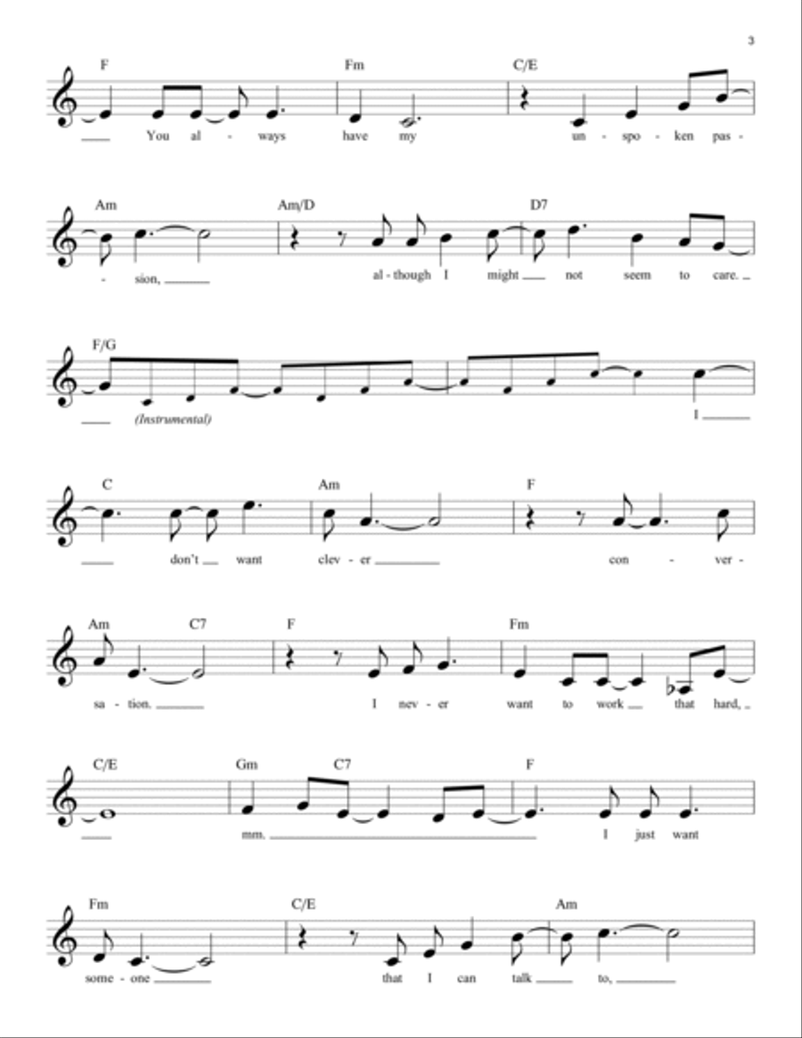Just The Way You Are Just The Way You Are Piano scores gallery preview page 3