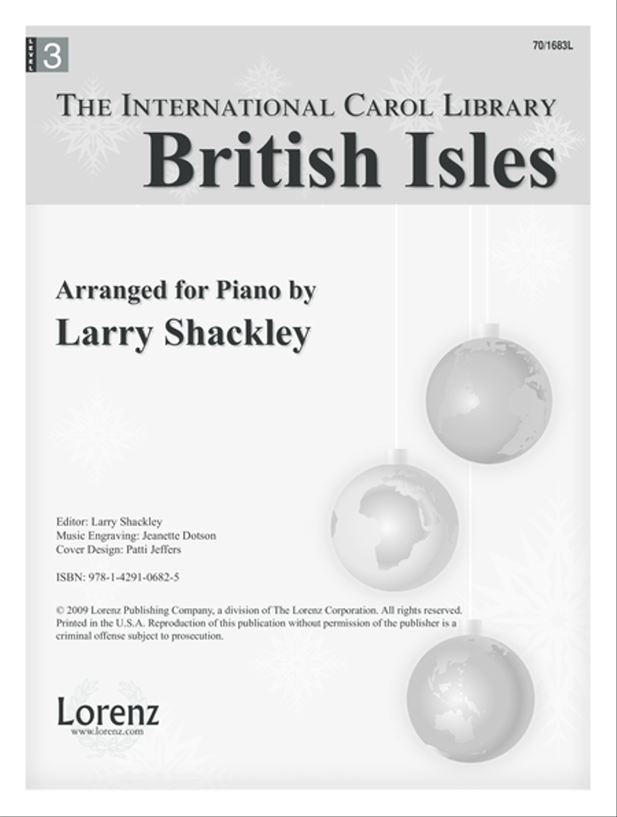 The International Carol Library - British Isles Piano Solo scores gallery preview page 1