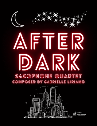 After Dark for Saxophone Quartet