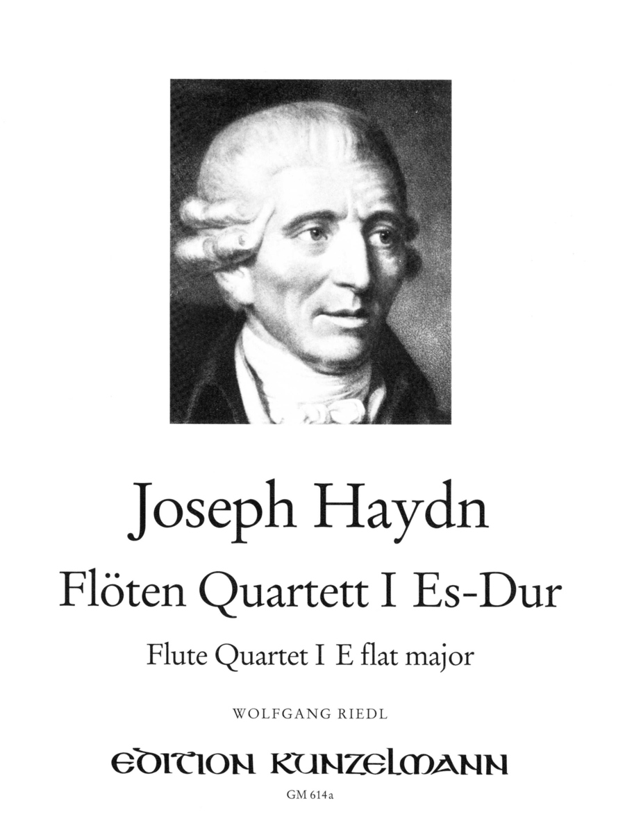 Flute quartet no. 1 Flute scores gallery preview page 1
