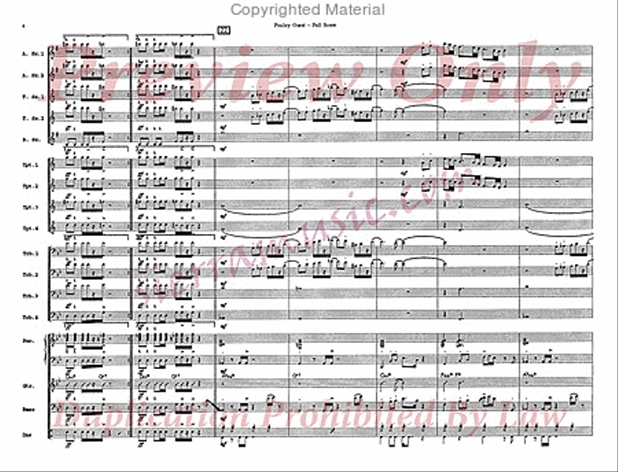 Poultry Guest Poultry Guest Big Band scores gallery preview page 5