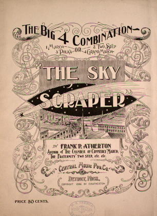 The Big 4 Combination-1. March 2. Two Step 3. Polka 4. Grand March. The Sky Scraper March