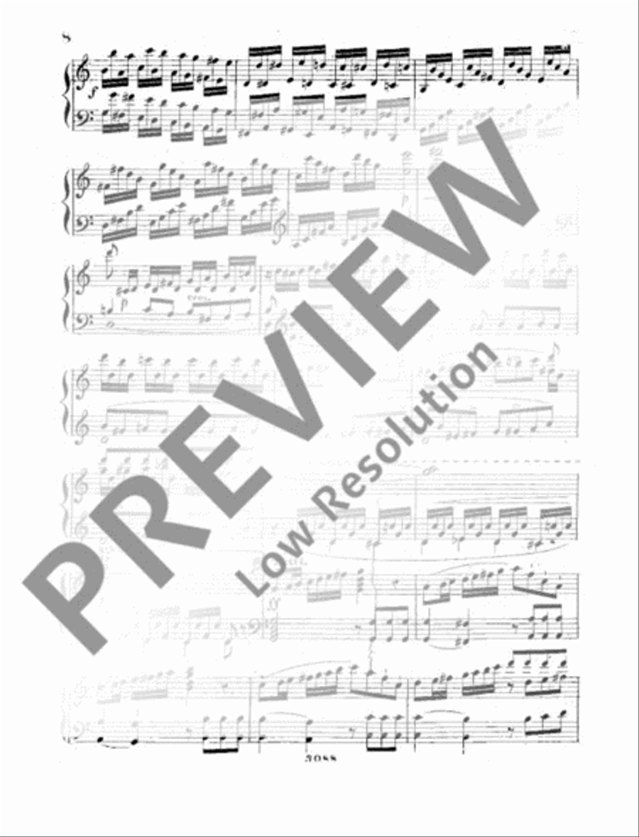 Concerto No. 2 C major Flute scores gallery preview page 11