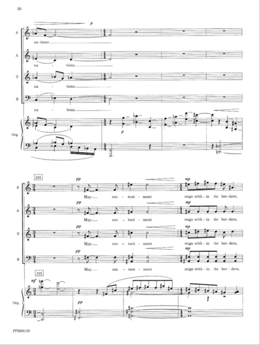 Transfiguration: An Ecumenical Mass Divisi scores gallery preview page 33