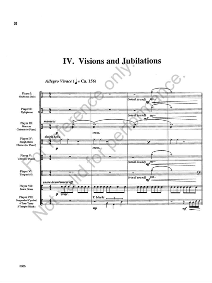 Windstone Suite Percussion Ensemble scores gallery preview page 29