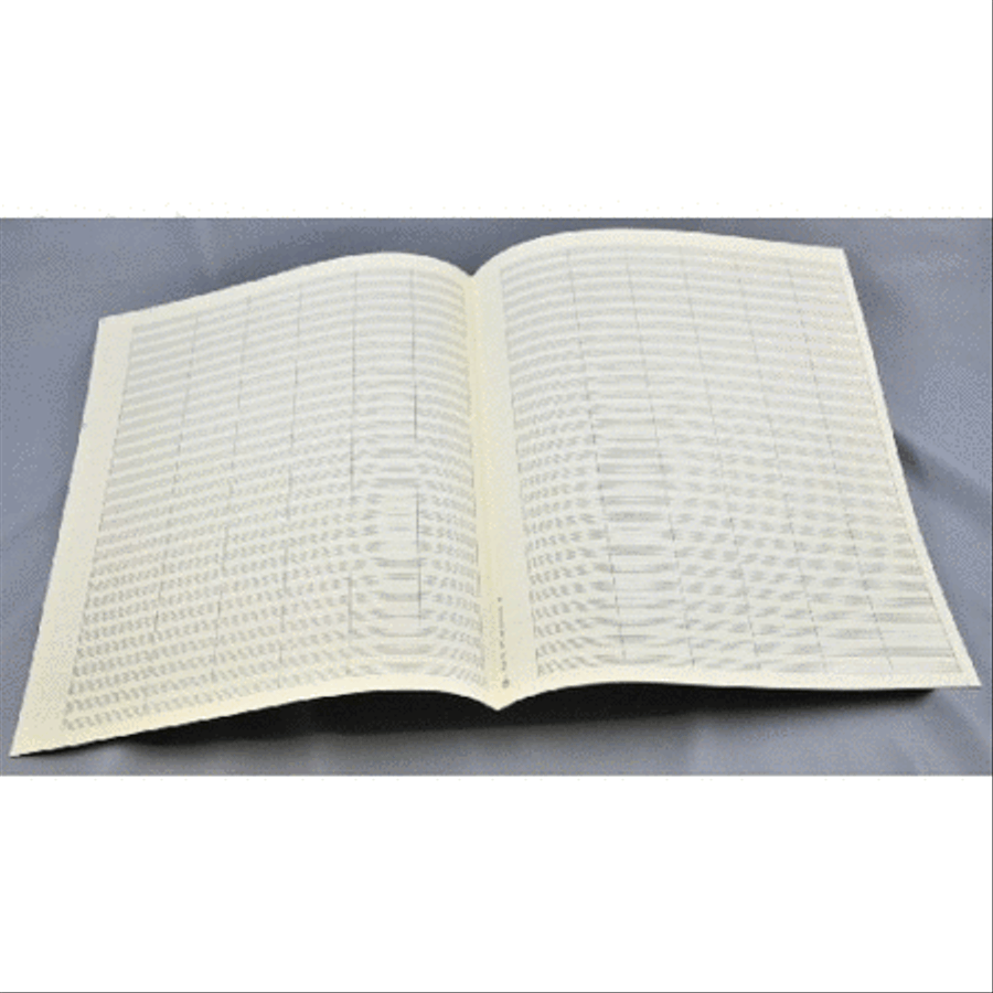 Music manuscript paper 28 staves with bar lines Staff Paper scores gallery preview page 1