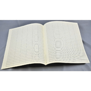 Music manuscript paper 28 staves with bar lines