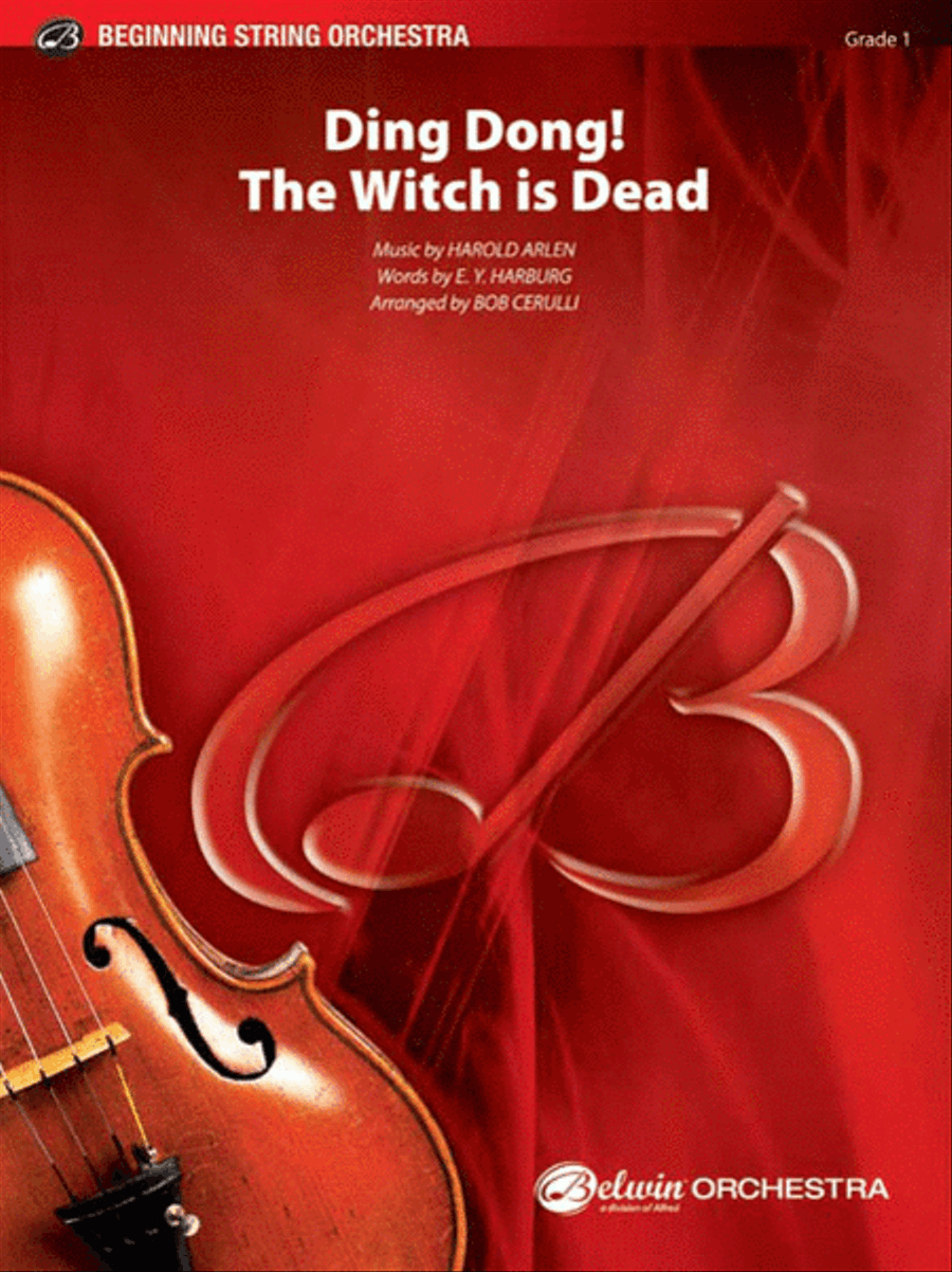 Ding Dong! The Witch Is Dead (from The Wizard of Oz) String Orchestra scores gallery preview page 1