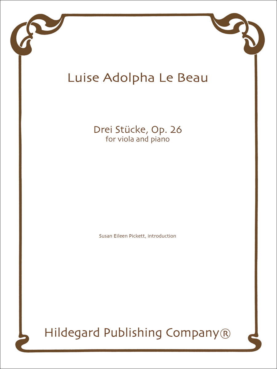 Three Pieces Viola scores gallery preview page 1