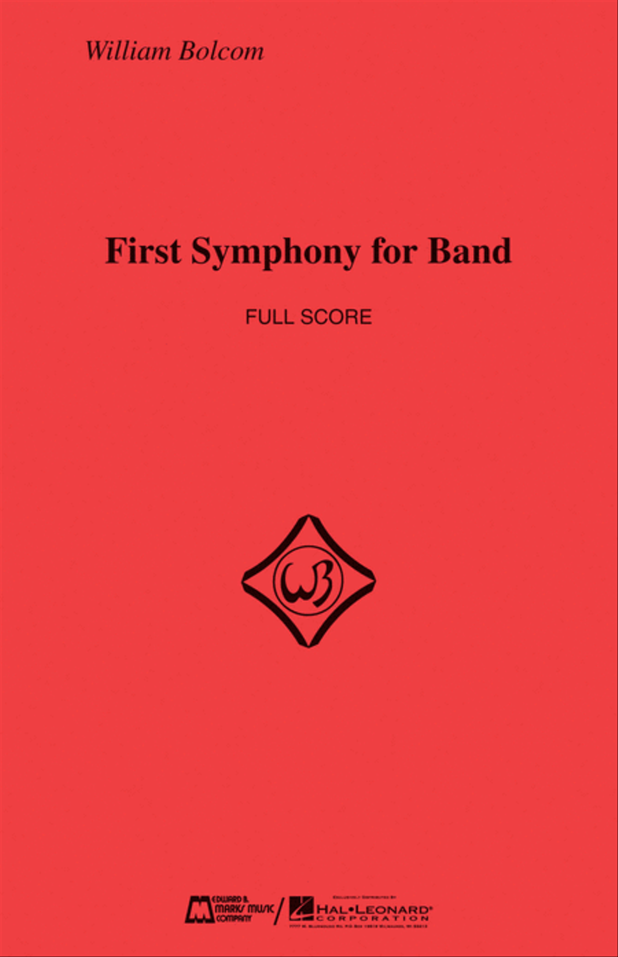 First Symphony for Band Concert Band scores gallery preview page 1