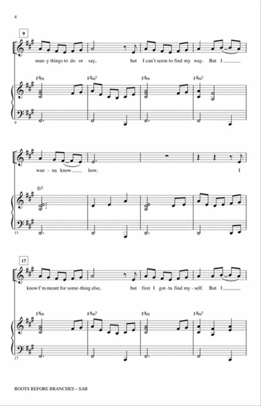 Roots Before Branches 3-Part scores gallery preview page 3